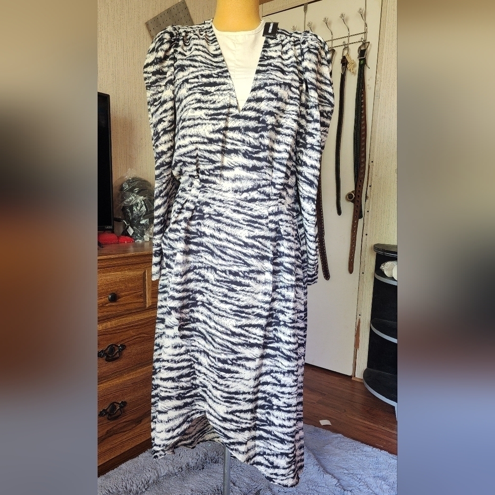 Zebra Print Dress